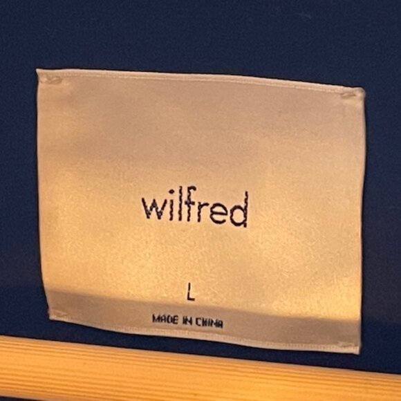 Gorgeous Aritzia Wilfred Wool Cashmere Cocoon Coat – Black – Size Large - Picture 8 of 14